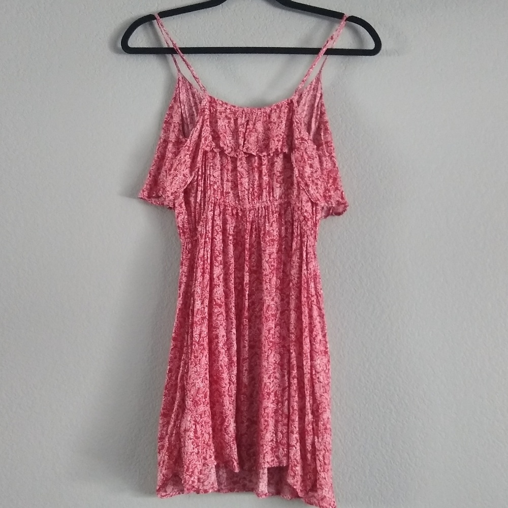 Red Patterned Dress - Picture 2 of 6